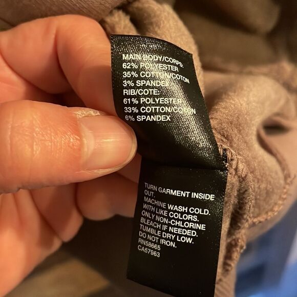 Zella Mocha Hooded Pullover Sweatshirt - Picture 4 of 7